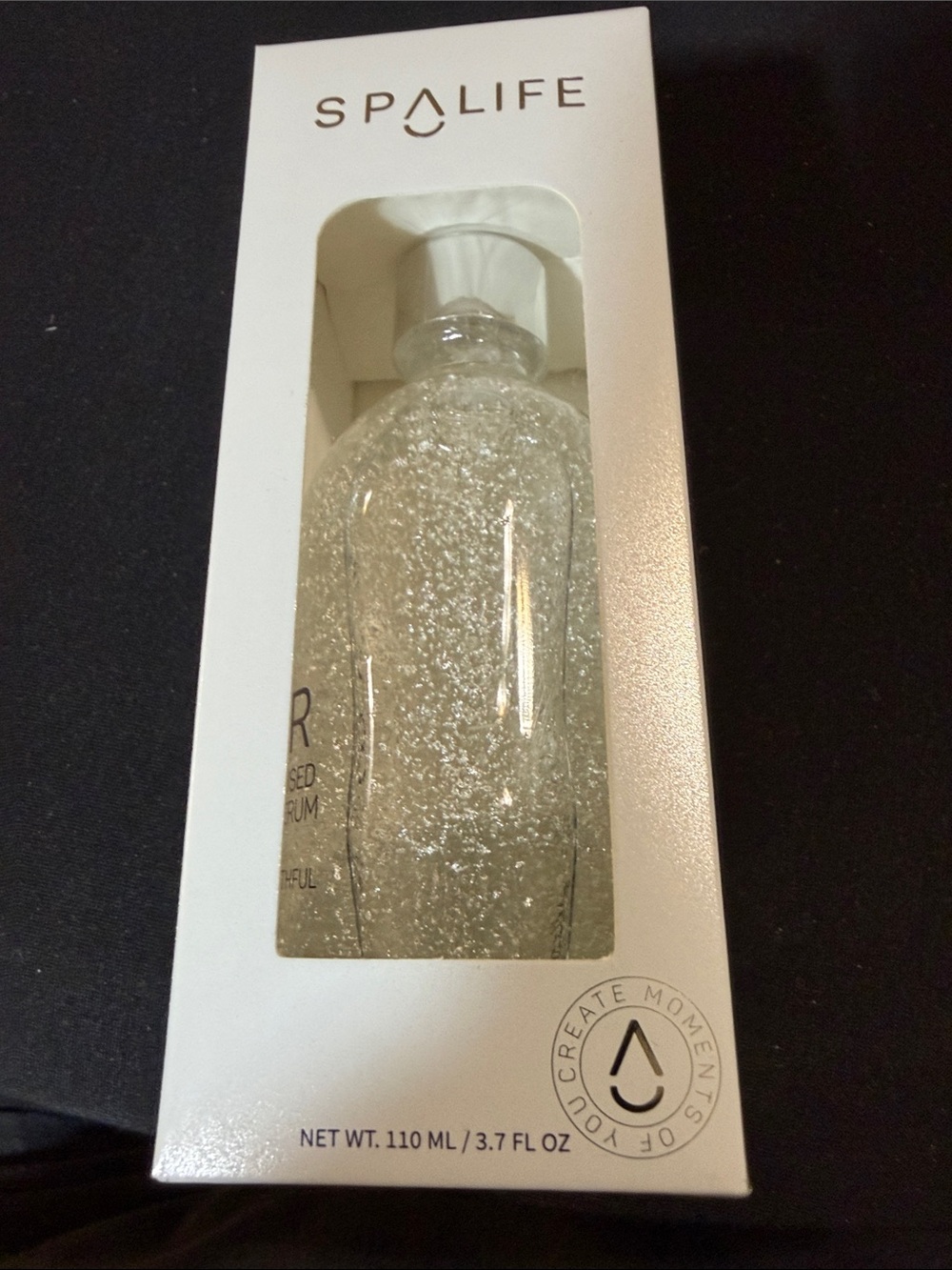SpaLife 3.7 Fl oz 
Pure Silver Collagen Infused Nourishing Serum